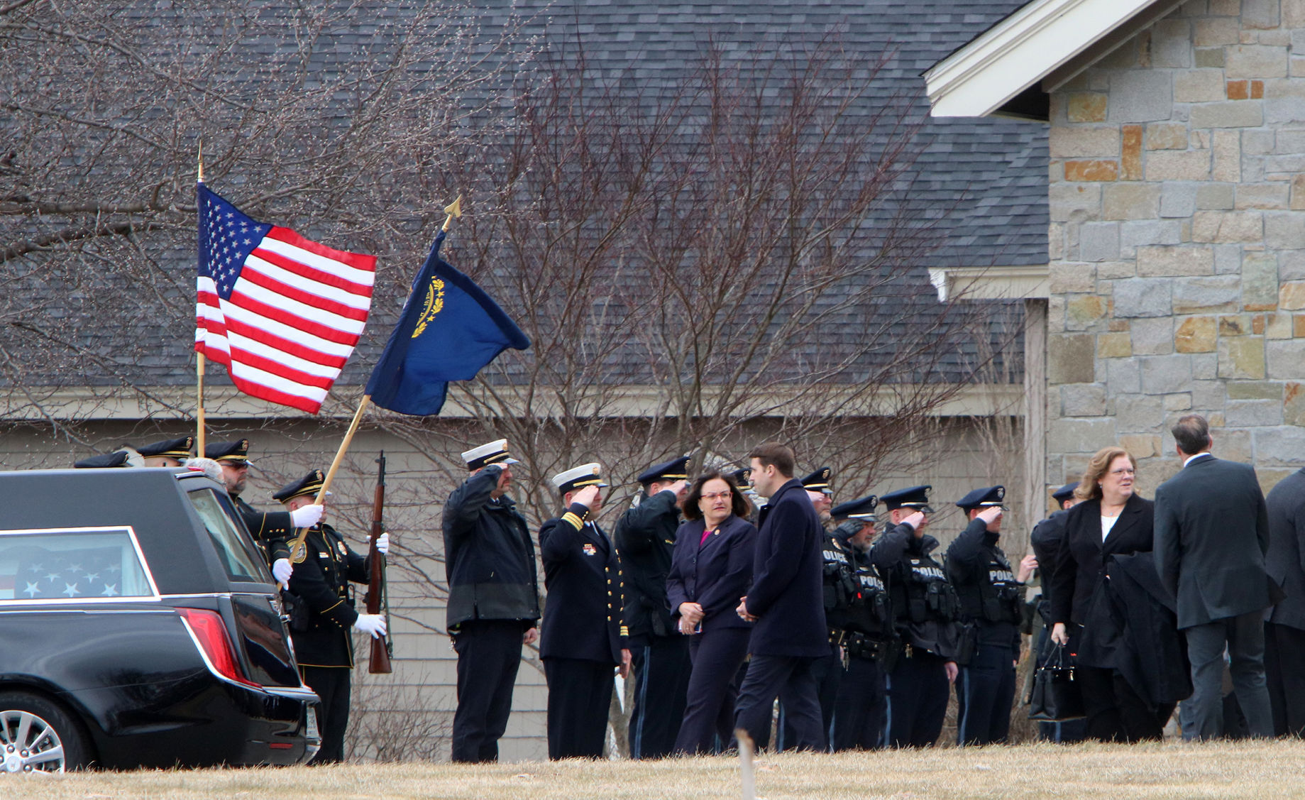 Capt. Phaneuf's funeral